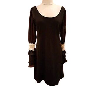 Judith March Anthropologie Wednesday Addams Dress   Goth